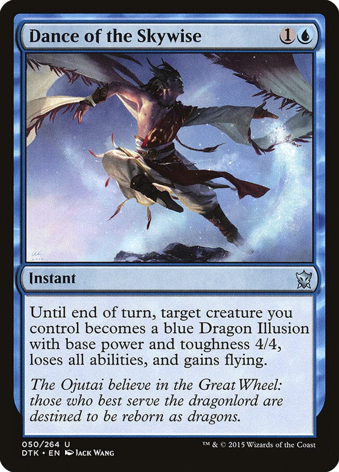 Dance of the Skywise [Dragons of Tarkir] Magic: The Gathering