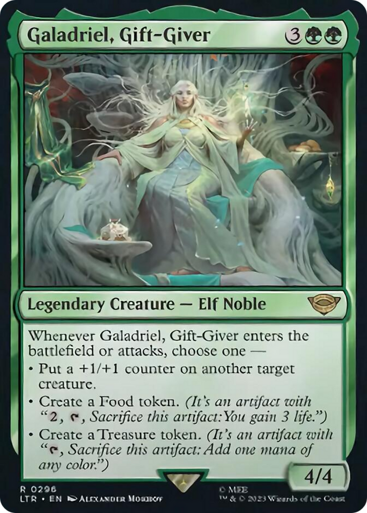 Galadriel, Gift-Giver [The Lord of the Rings: Tales of Middle-Earth] Magic: The Gathering