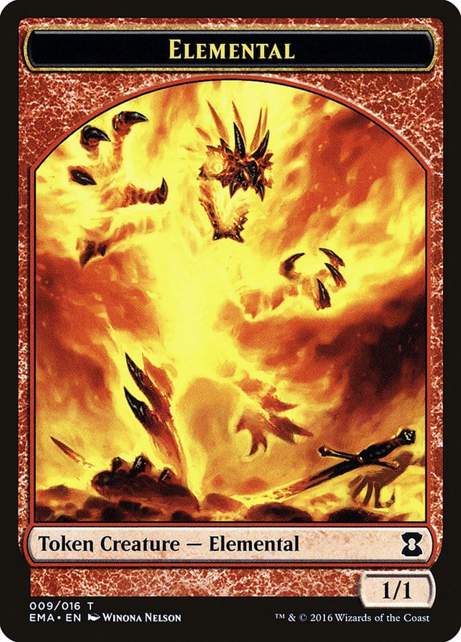 Elemental Token (009/016) [Eternal Masters Tokens] Magic: The Gathering