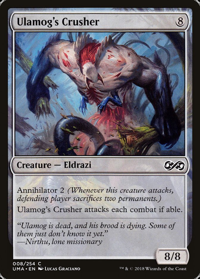 Ulamog's Crusher [Ultimate Masters] Magic: The Gathering
