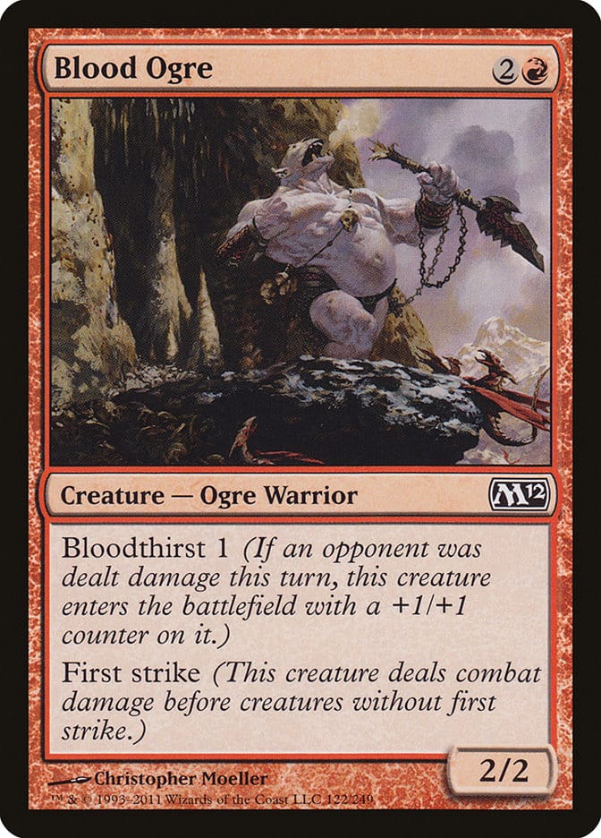 Blood Ogre [Magic 2012] Magic: The Gathering