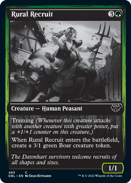 Rural Recruit [Innistrad: Double Feature] Magic: The Gathering