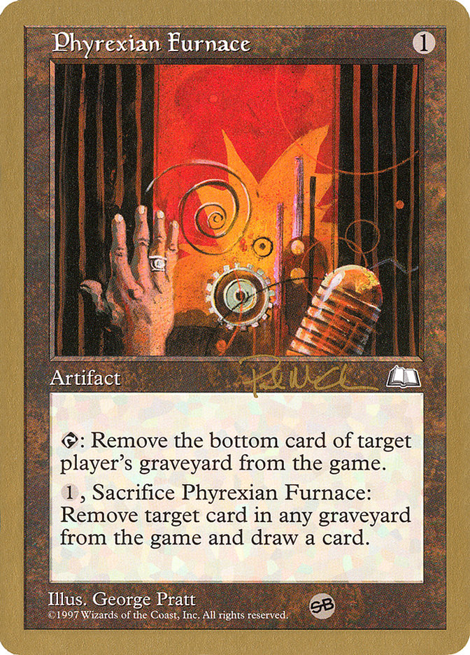 Phyrexian Furnace (Paul McCabe) (SB) [World Championship Decks 1997] Magic: The Gathering