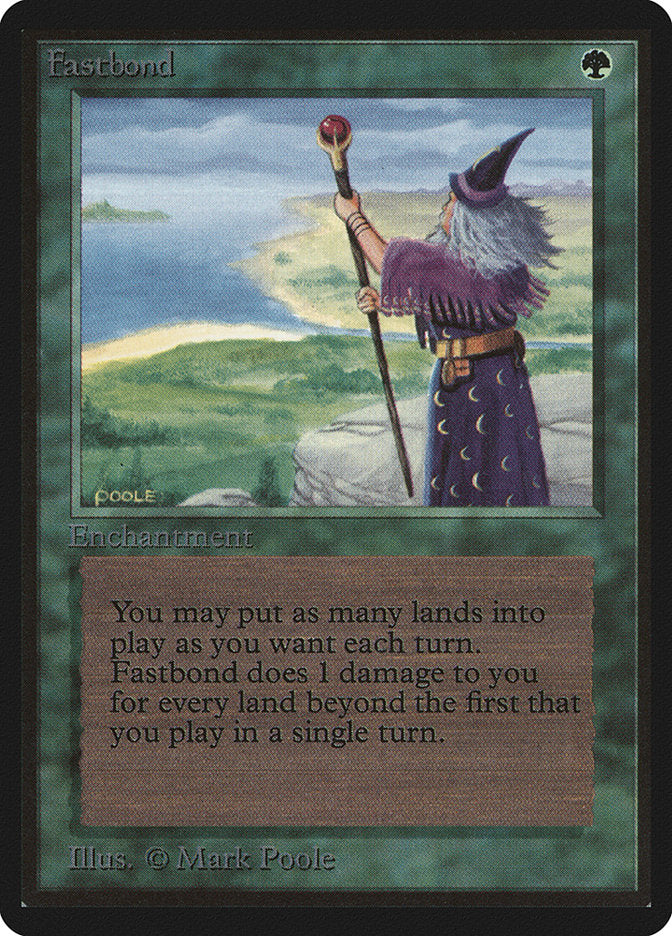 Fastbond [Beta Edition] Magic: The Gathering