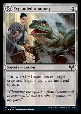 Expanded Anatomy [Strixhaven: School of Mages] Magic: The Gathering