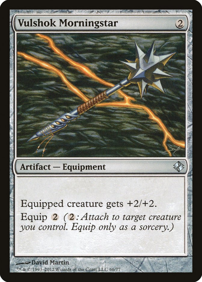 Vulshok Morningstar [Duel Decks: Venser vs. Koth] Magic: The Gathering