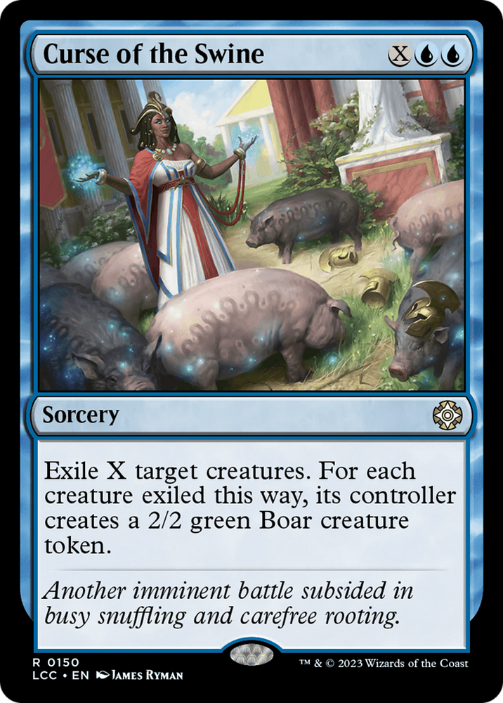 Curse of the Swine [The Lost Caverns of Ixalan Commander] Magic: The Gathering