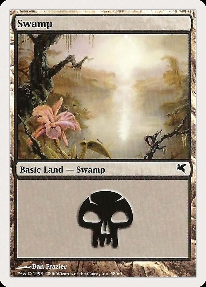 Swamp (58) [Hachette UK] Magic: The Gathering