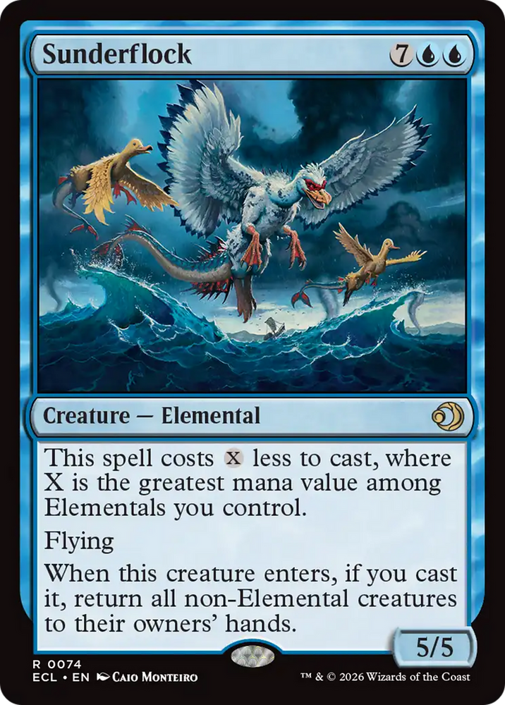 Sunderflock [Lorwyn Eclipsed] Magic: The Gathering