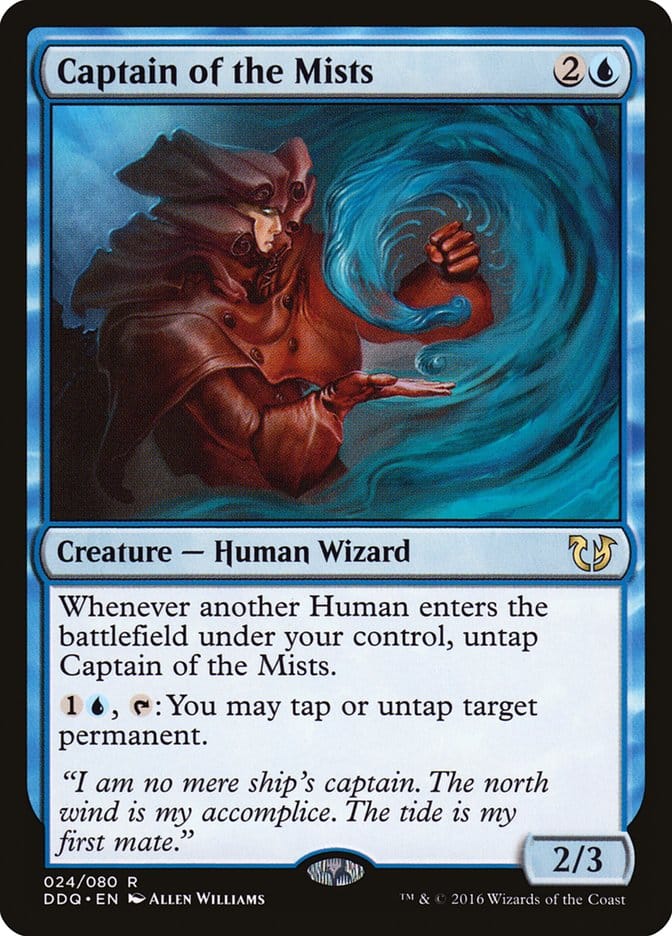 Captain of the Mists [Duel Decks: Blessed vs. Cursed] Magic: The Gathering