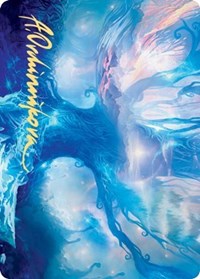 The World Tree Art Card (Gold-Stamped Signature) [Kaldheim Art Series] Magic: The Gathering