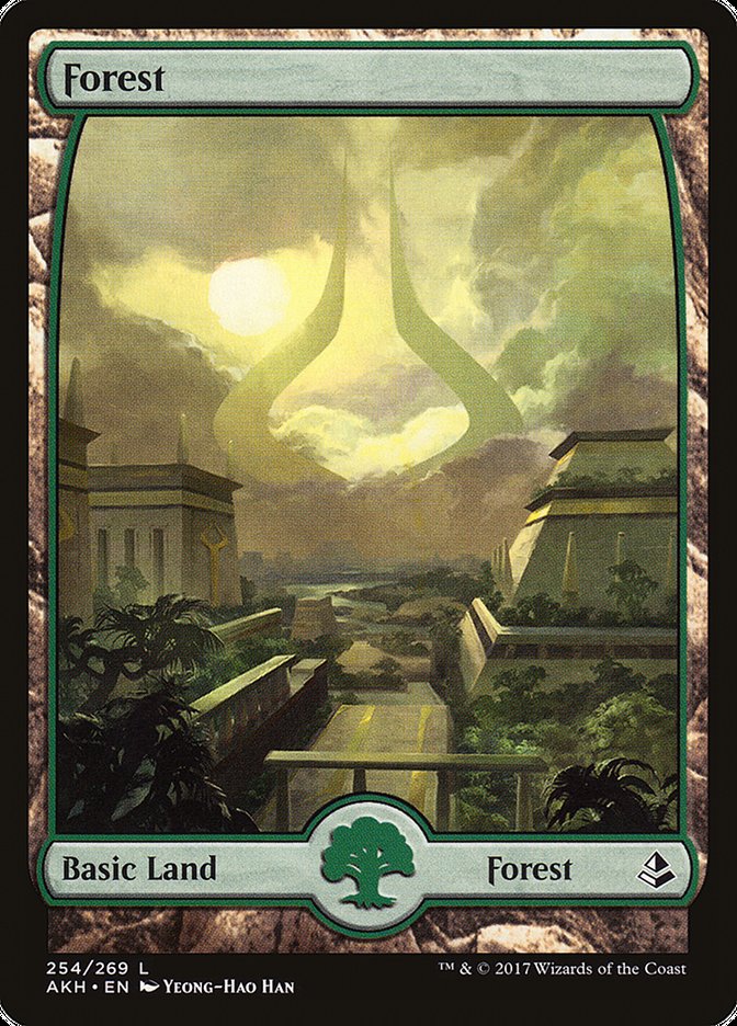 Forest (254) [Amonkhet] Magic: The Gathering