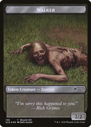 Treasure // Walker (148) Double-Sided Token [Secret Lair Drop Series] Magic: The Gathering