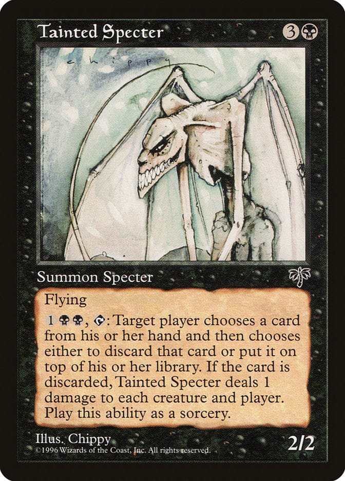 Tainted Specter [Mirage] Magic: The Gathering