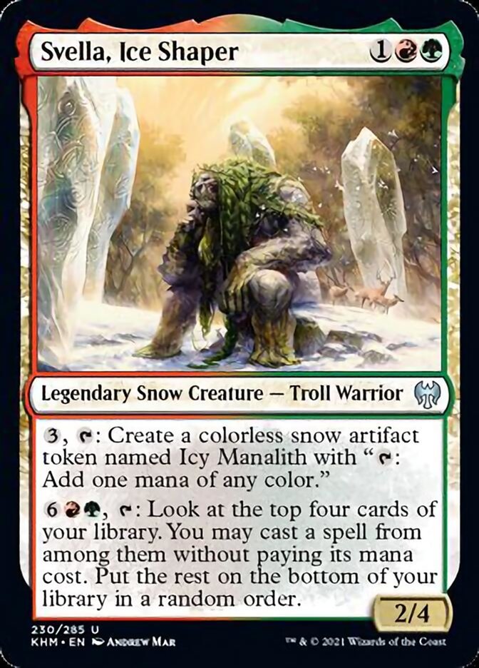 Svella, Ice Shaper [Kaldheim] Magic: The Gathering