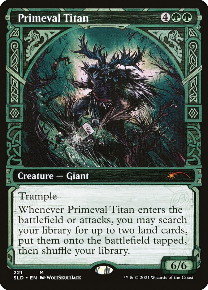 Primeval Titan (221) [Secret Lair Drop Series] Magic: The Gathering