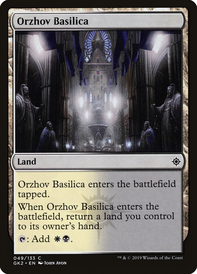 Orzhov Basilica [Ravnica Allegiance Guild Kit] Magic: The Gathering