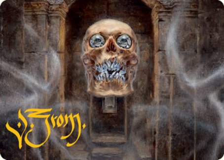 Demilich Art Card (Gold-Stamped Signature) [Dungeons & Dragons: Adventures in the Forgotten Realms Art Series] Magic: The Gathering