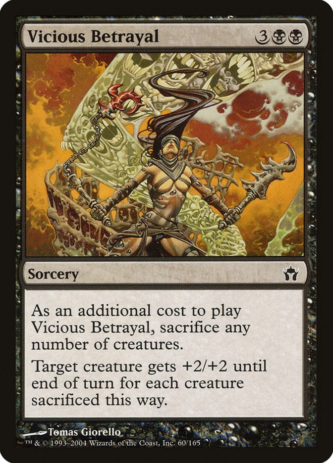 Vicious Betrayal [Fifth Dawn] Magic: The Gathering
