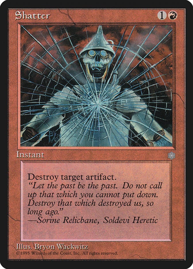 Shatter [Ice Age] Magic: The Gathering