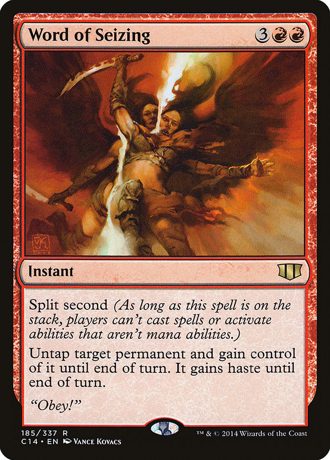 Word of Seizing [Commander 2014] Magic: The Gathering