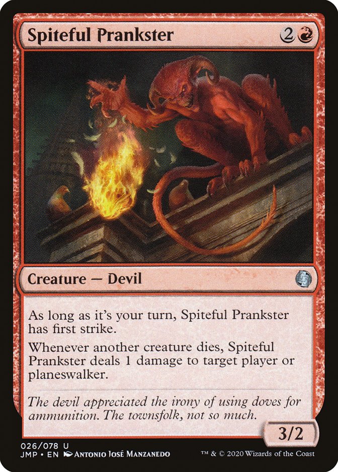 Spiteful Prankster [Jumpstart] Magic: The Gathering
