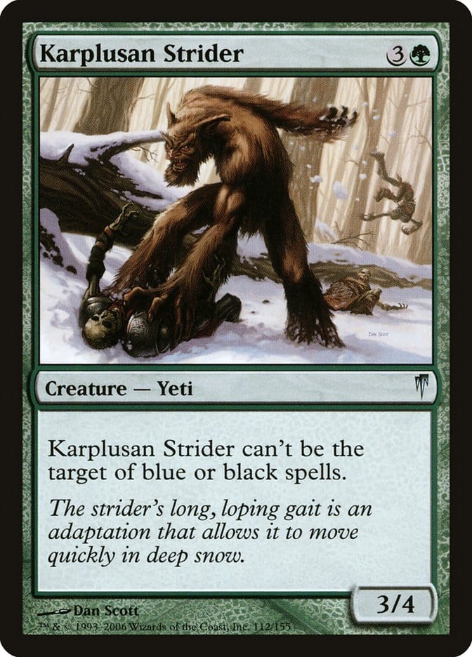Karplusan Strider [Coldsnap] Magic: The Gathering