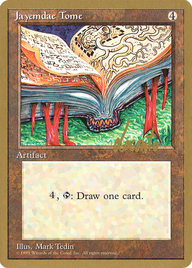 Jayemdae Tome (Michael Loconto) [Pro Tour Collector Set] Magic: The Gathering