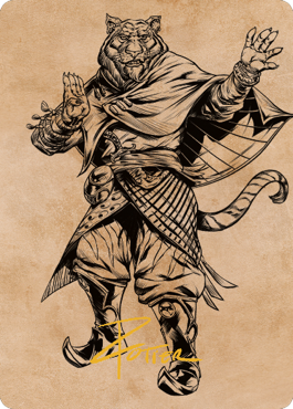 Mahadi, Emporium Master Art Card (Gold-Stamped Signature) [Commander Legends: Battle for Baldur's Gate Art Series] Magic: The Gathering