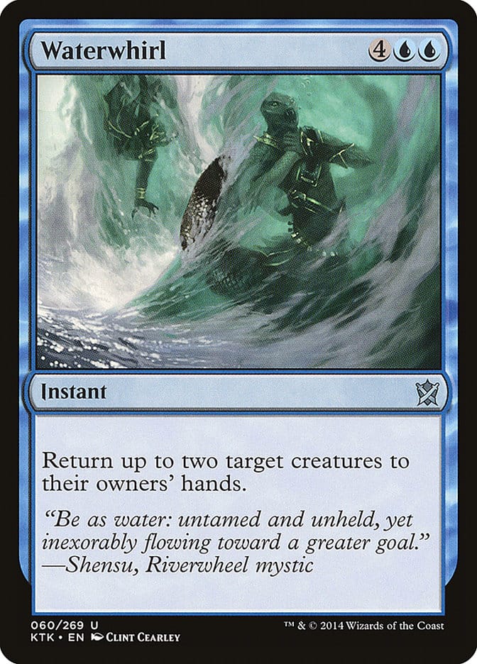 Waterwhirl [Khans of Tarkir] Magic: The Gathering