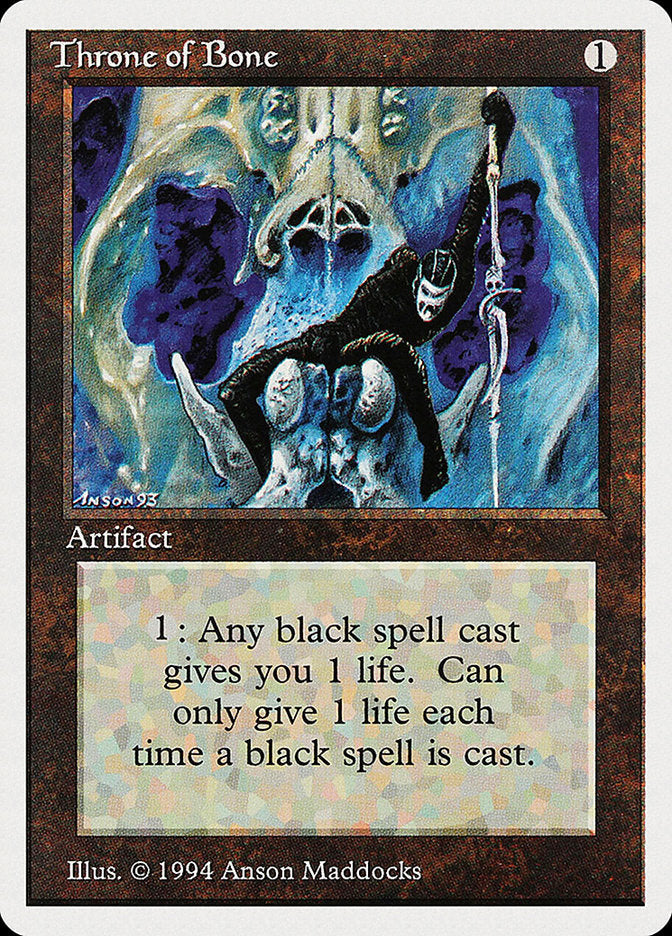Throne of Bone [Summer Magic / Edgar] Magic: The Gathering