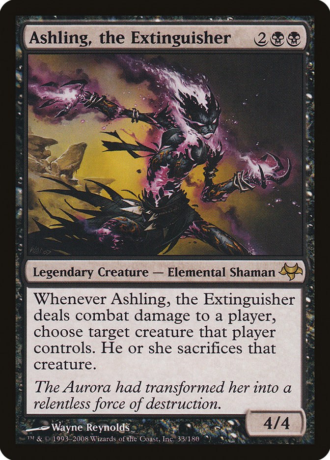 Ashling, the Extinguisher [Eventide] Magic: The Gathering