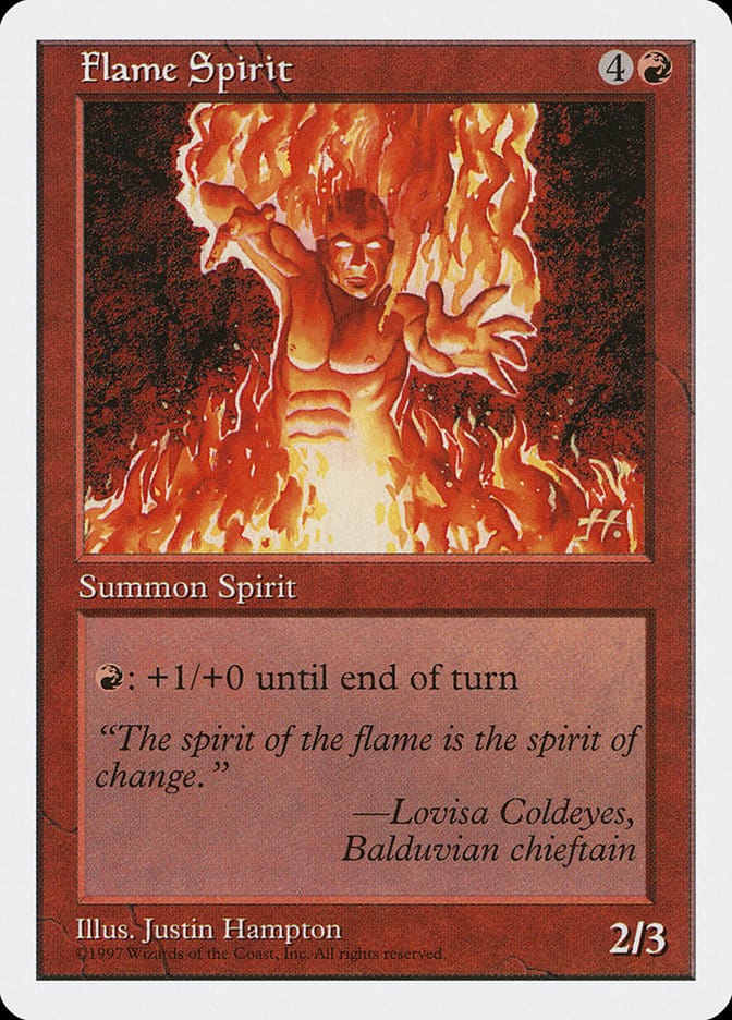 Flame Spirit [Fifth Edition] Magic: The Gathering