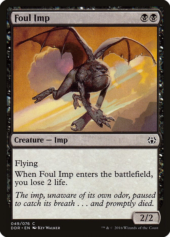 Foul Imp [Duel Decks: Nissa vs. Ob Nixilis] Magic: The Gathering