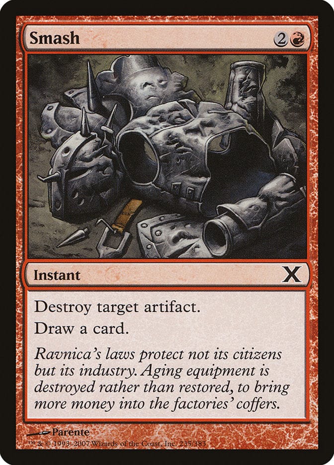 Smash [Tenth Edition] Magic: The Gathering