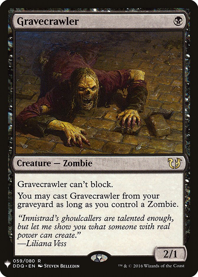 Gravecrawler [Mystery Booster] Magic: The Gathering