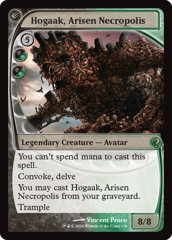 Hogaak, Arisen Necropolis (Future Sight) [Mystery Booster 2] Magic: The Gathering
