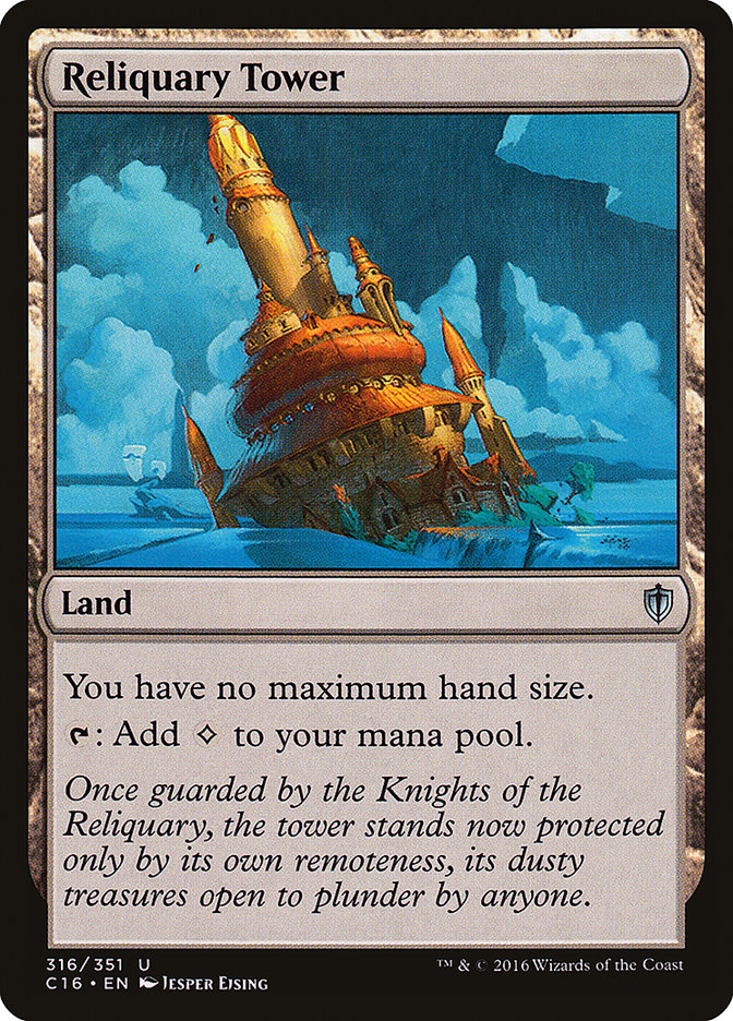 Reliquary Tower [Commander 2016] Magic: The Gathering