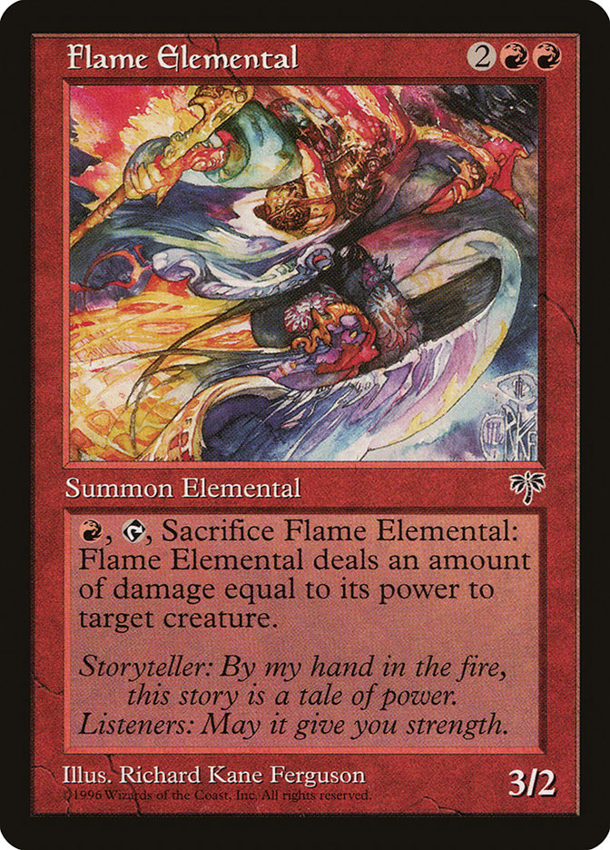 Flame Elemental [Mirage] Magic: The Gathering