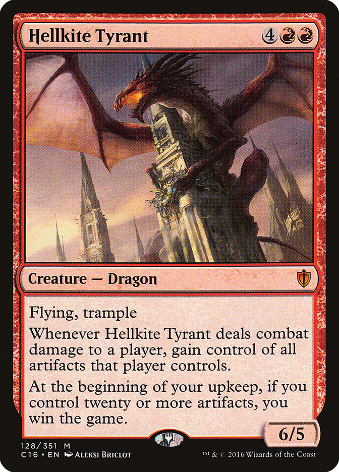 Hellkite Tyrant [Commander 2016] Magic: The Gathering