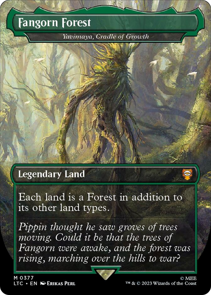 Fangorn Forest - Yavimaya, Cradle of Growth [The Lord of the Rings: Tales of Middle-Earth Commander] Magic: The Gathering