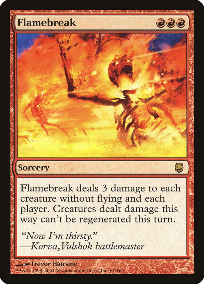 Flamebreak [Darksteel] Magic: The Gathering