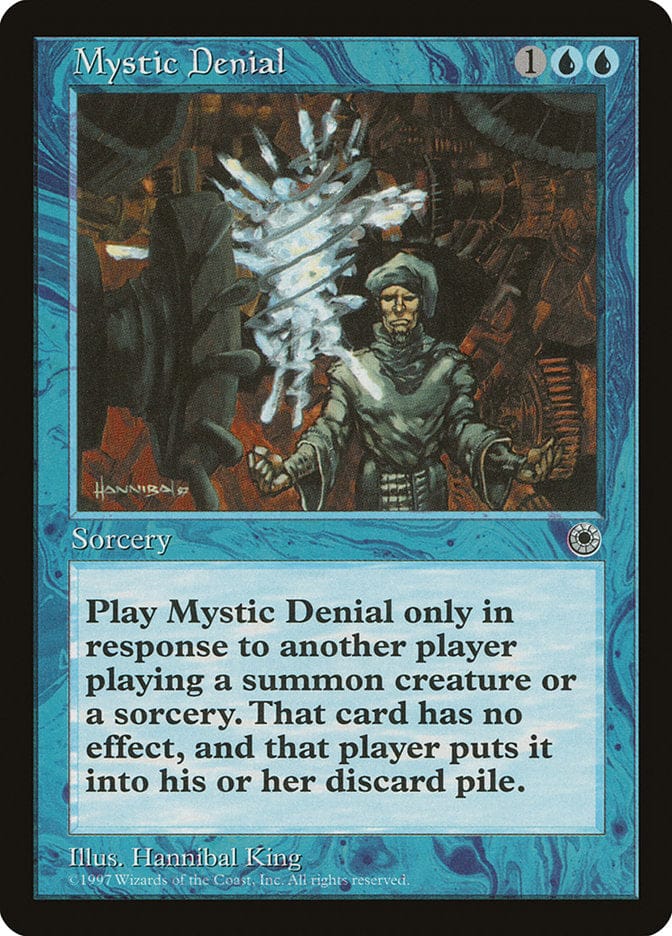 Mystic Denial [Portal] Magic: The Gathering