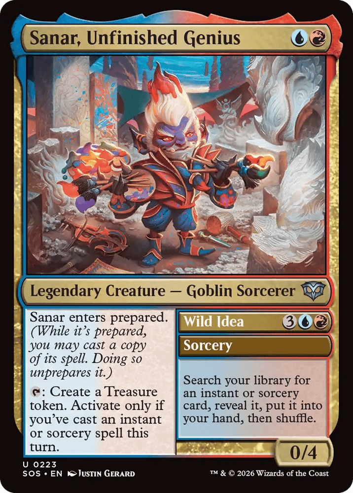 Sanar, Unfinished Genius [Secrets of Strixhaven]