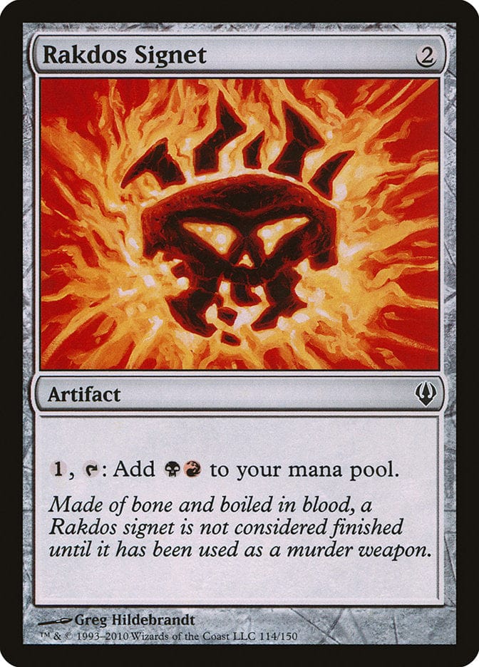 Rakdos Signet [Archenemy] Magic: The Gathering