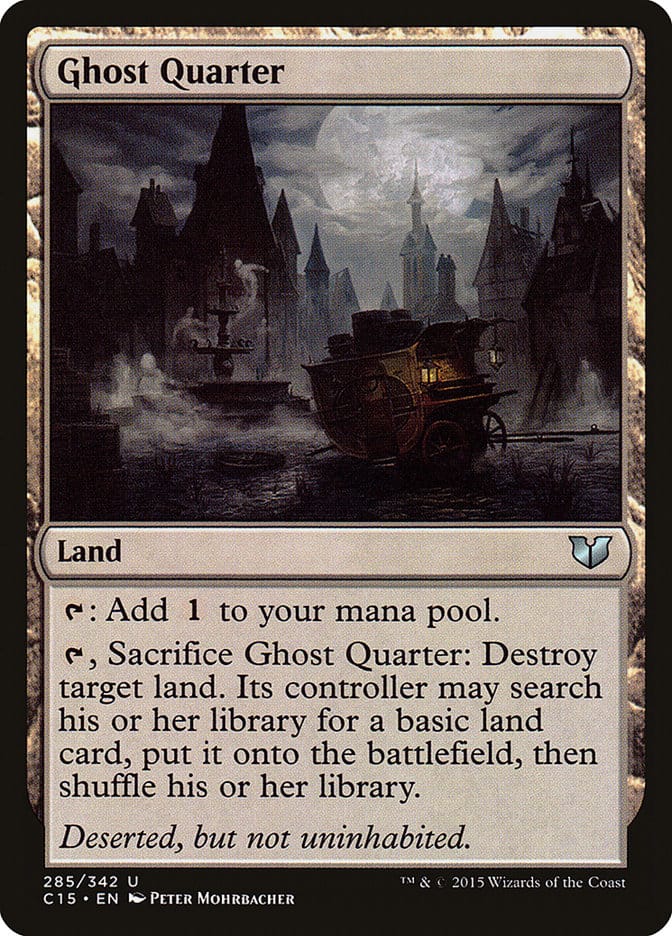 Ghost Quarter [Commander 2015] Magic: The Gathering