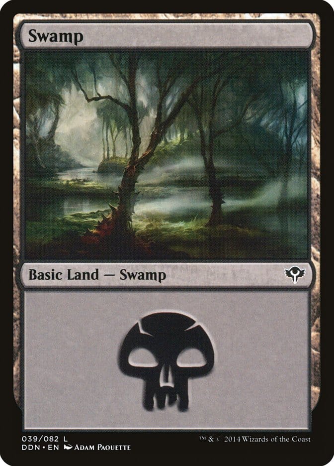 Swamp (39) [Duel Decks: Speed vs. Cunning] Magic: The Gathering