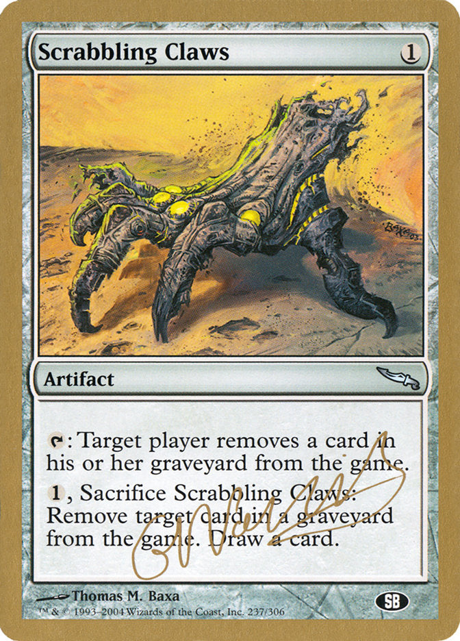 Scrabbling Claws (Gabriel Nassif) (SB) [World Championship Decks 2004] Magic: The Gathering