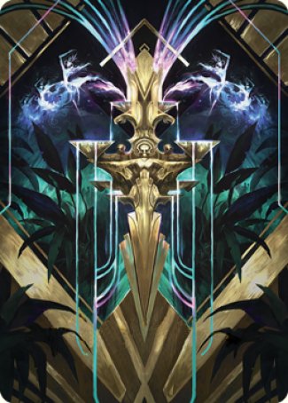 Halo Fountain Art Card [Streets of New Capenna Art Series] Magic: The Gathering