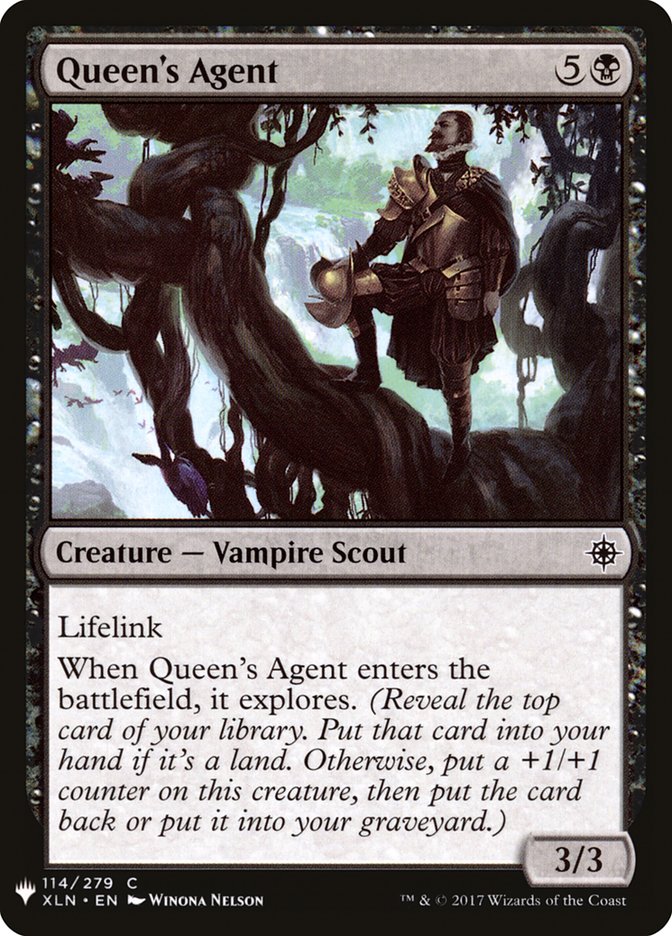 Queen's Agent [Mystery Booster] Magic: The Gathering
